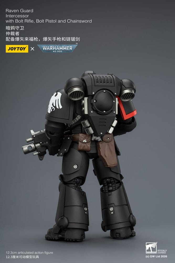Warhammer 40,000 figurine Raven Guard Intercessor 12 cm