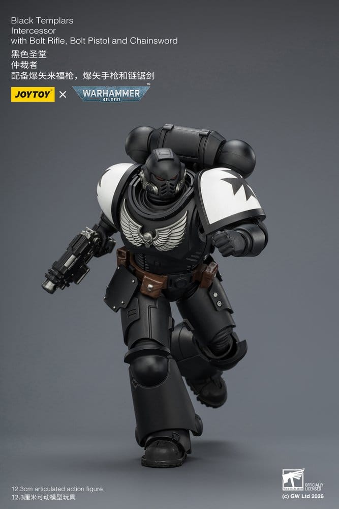 Warhammer 40,000 figurine Black Templars Intercessor 12 cm