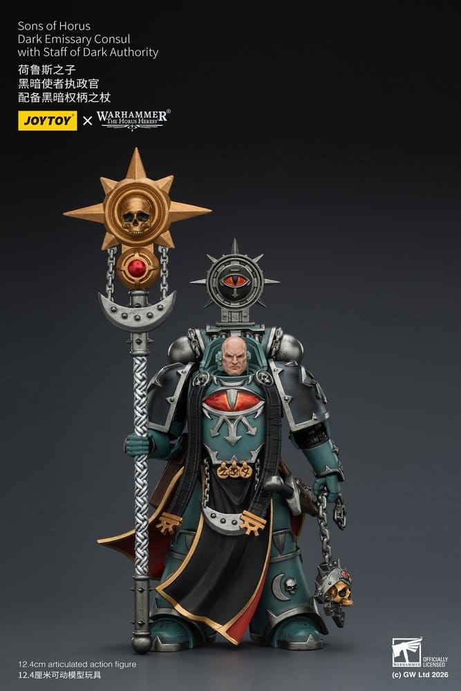Warhammer The Horus Heresy figurine Sons of Horus Dark Emissary Consul 12 cm