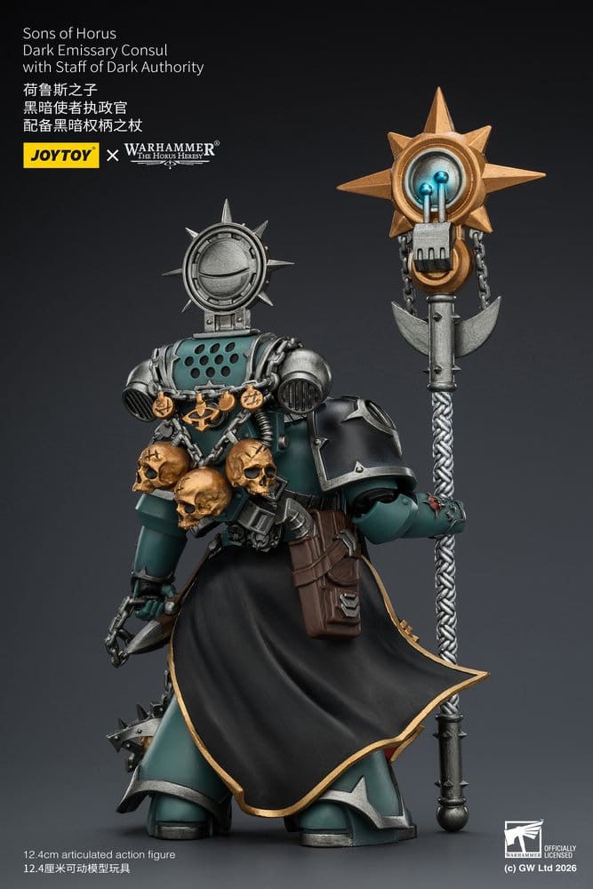 Warhammer The Horus Heresy figurine Sons of Horus Dark Emissary Consul 12 cm