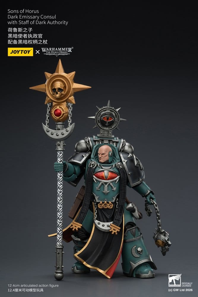 Warhammer The Horus Heresy figurine Sons of Horus Dark Emissary Consul 12 cm