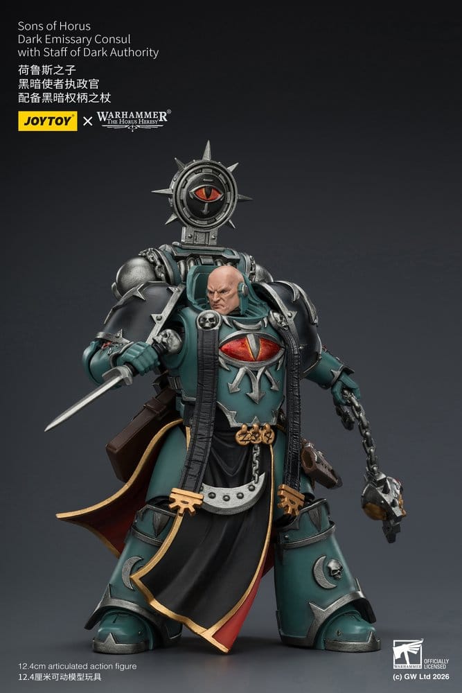Warhammer The Horus Heresy figurine Sons of Horus Dark Emissary Consul 12 cm