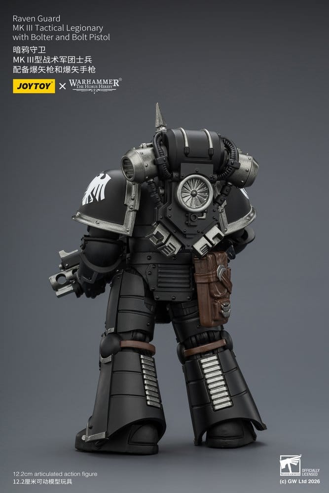Warhammer 40,000 figurine Raven Guard MK III Tactical Legionary 12 cm