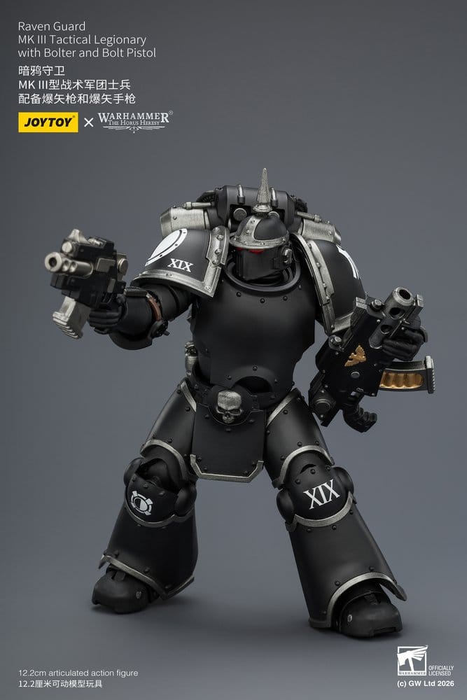 Warhammer 40,000 figurine Raven Guard MK III Tactical Legionary 12 cm