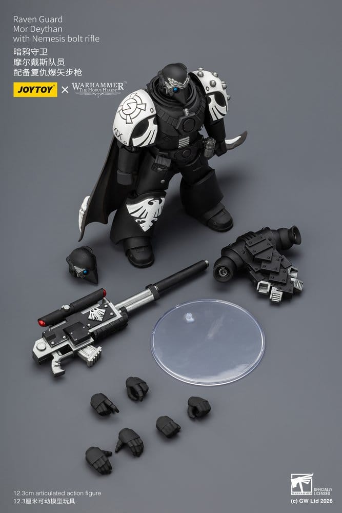 Warhammer 40,000 figurine Raven Guard Mor Deythan 12 cm