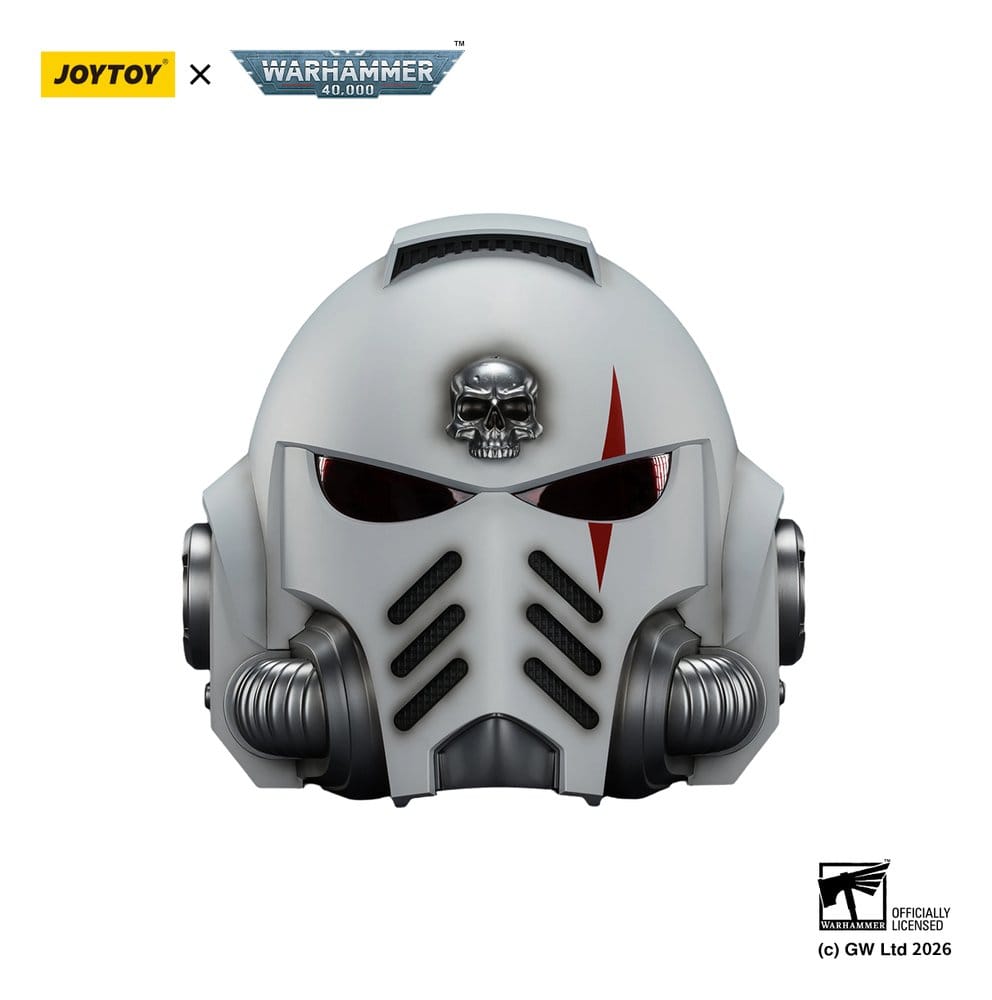 Warhammer 40,000 casque White Scars MkX 30 cm