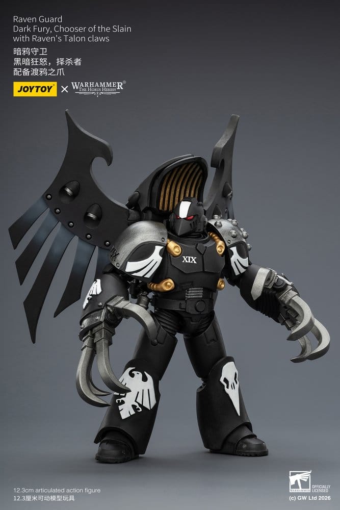 Warhammer 40,000 figurine Raven Guard Dark Fury, Chooser of the Slain 12 cm