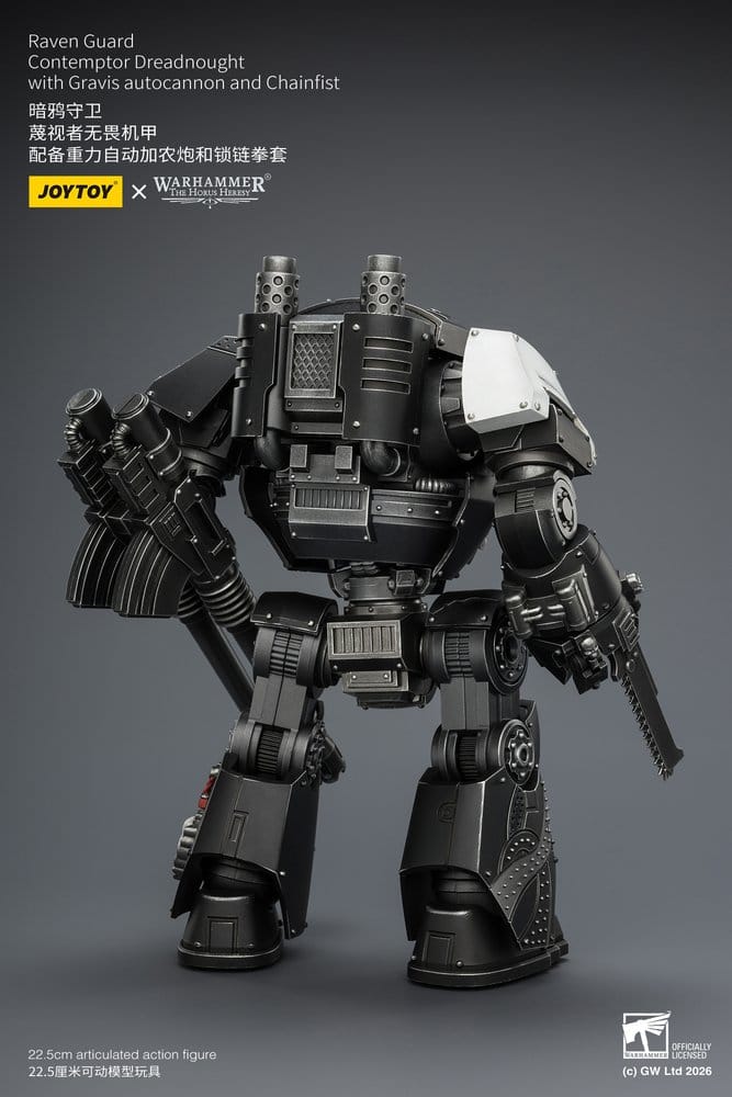 Warhammer 40,000 figurine Raven Guard Contemptor Dreadnought 23 cm