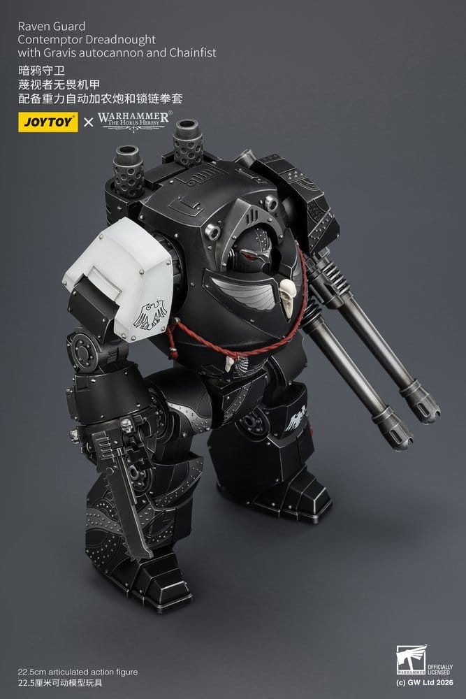 Warhammer 40,000 figurine Raven Guard Contemptor Dreadnought 23 cm