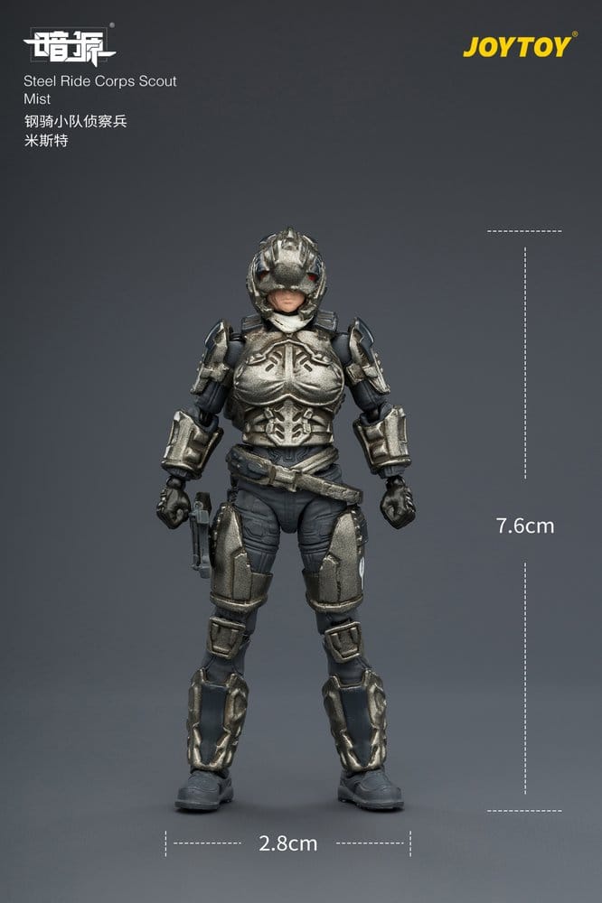 Dark Source Steel Ride Corps figurine Scout Mist 8 cm