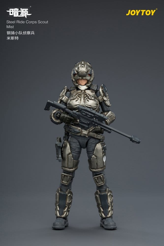 Dark Source Steel Ride Corps figurine Scout Mist 8 cm