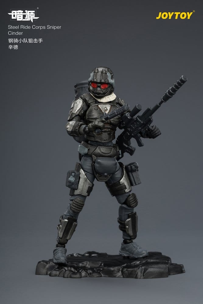 Dark Source Steel Ride Corps figurine Sniper Cinder 8 cm