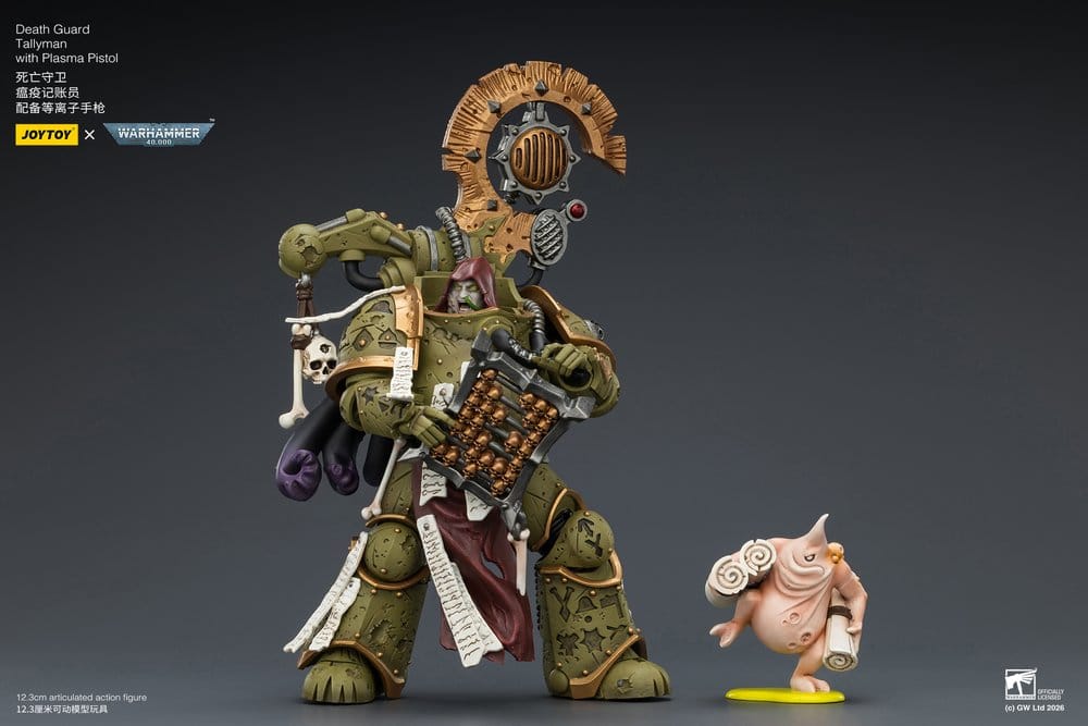 Warhammer 40,000 figurine Death Guard Tallyman 12 cm