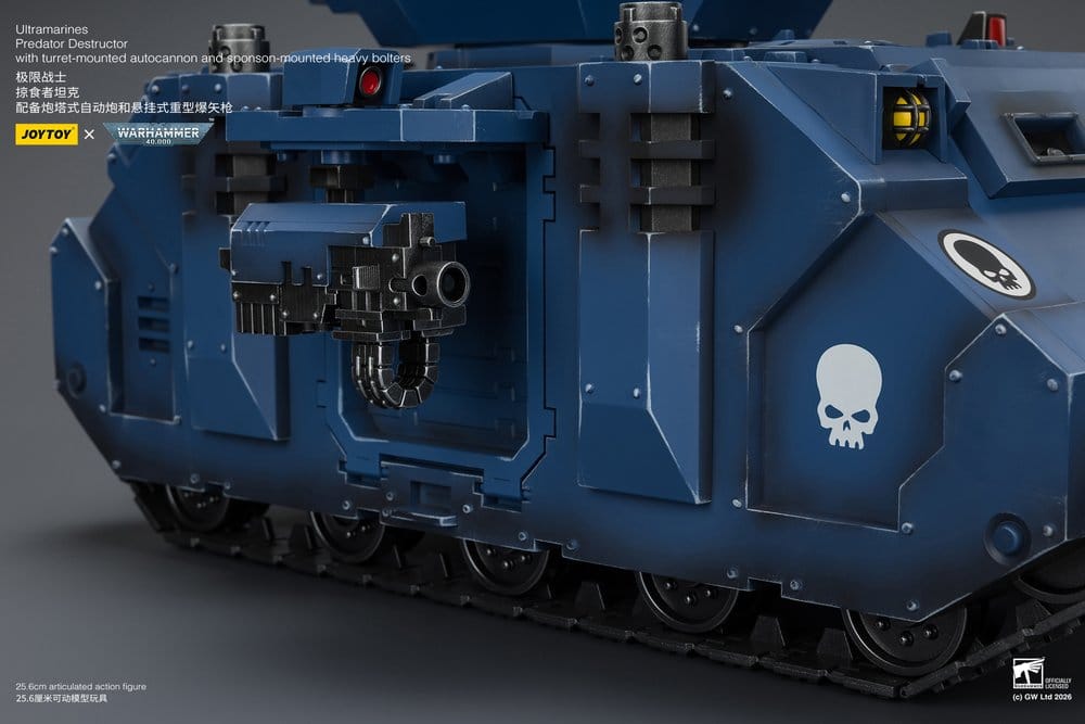 Warhammer 40,000 véhicule Ultramarines Predator Destructor 26 cm
