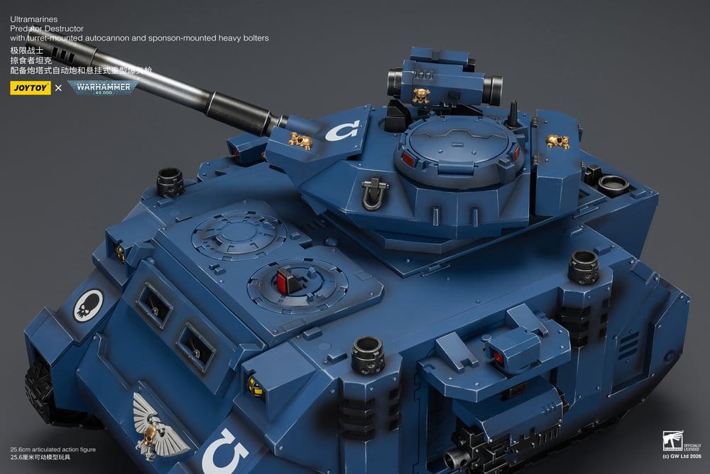 Warhammer 40,000 véhicule Ultramarines Predator Destructor 26 cm