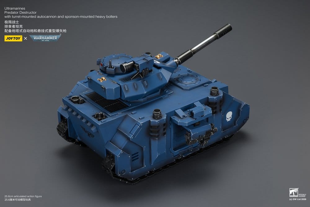 Warhammer 40,000 véhicule Ultramarines Predator Destructor 26 cm