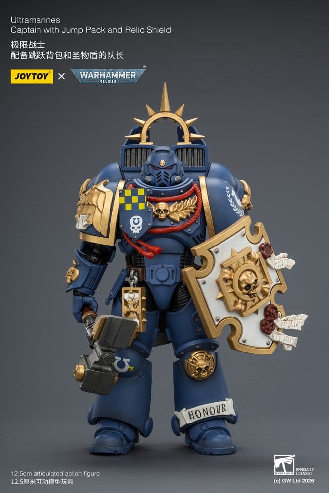 Warhammer figurine Ultramarines Captain 13 cm