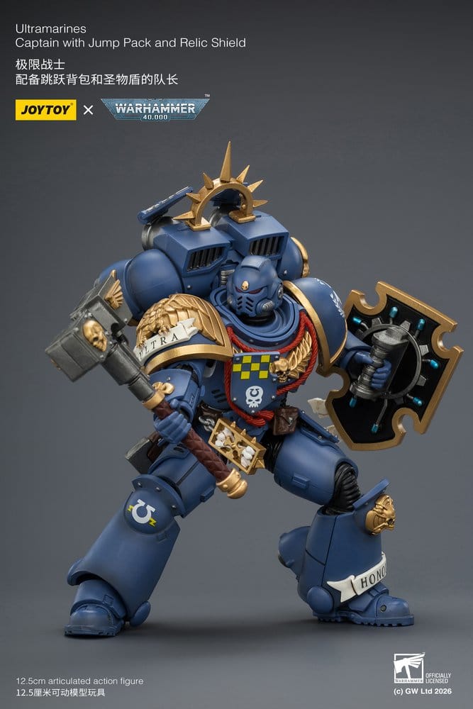 Warhammer figurine Ultramarines Captain 13 cm