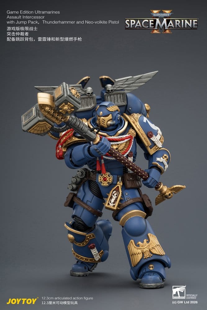Warhammer figurine Game Edition Ultramarines Assault Intercessor 12 cm