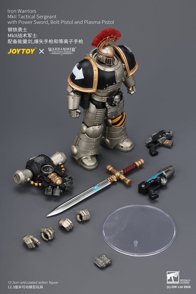 Warhammer The Horus Heresy figurine Iron Warriors MkII Tactical Sergeant 12 cm