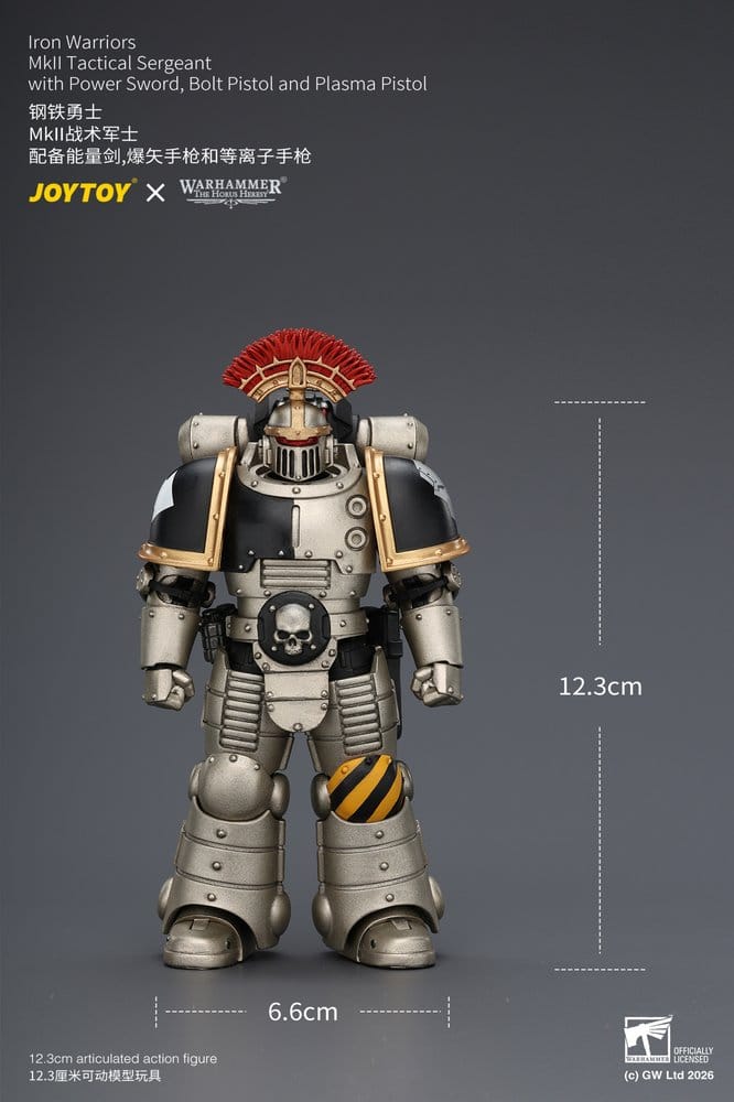 Warhammer The Horus Heresy figurine Iron Warriors MkII Tactical Sergeant 12 cm