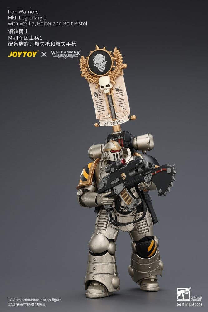 Warhammer The Horus Heresy figurine Iron Warriors MkII Legionary 1 12 cm