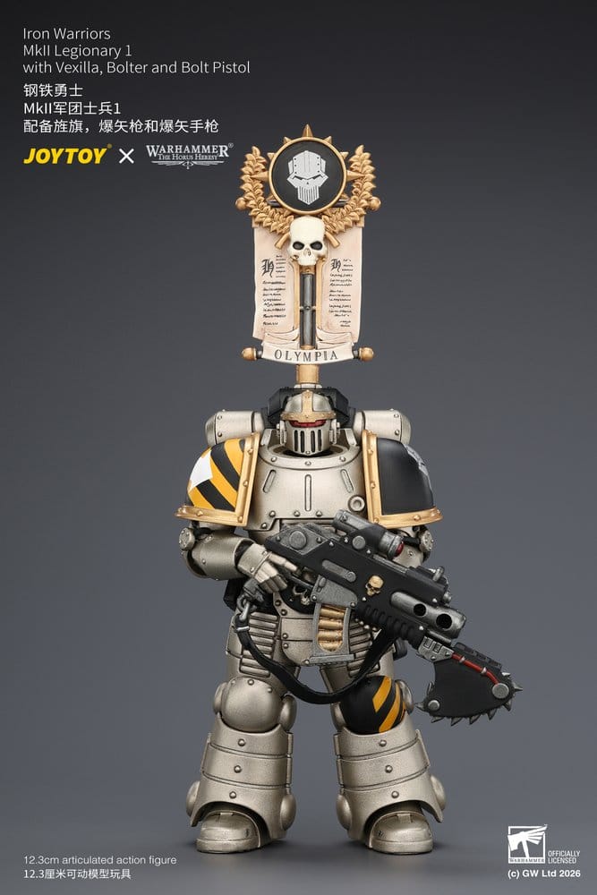 Warhammer The Horus Heresy figurine Iron Warriors MkII Legionary 1 12 cm