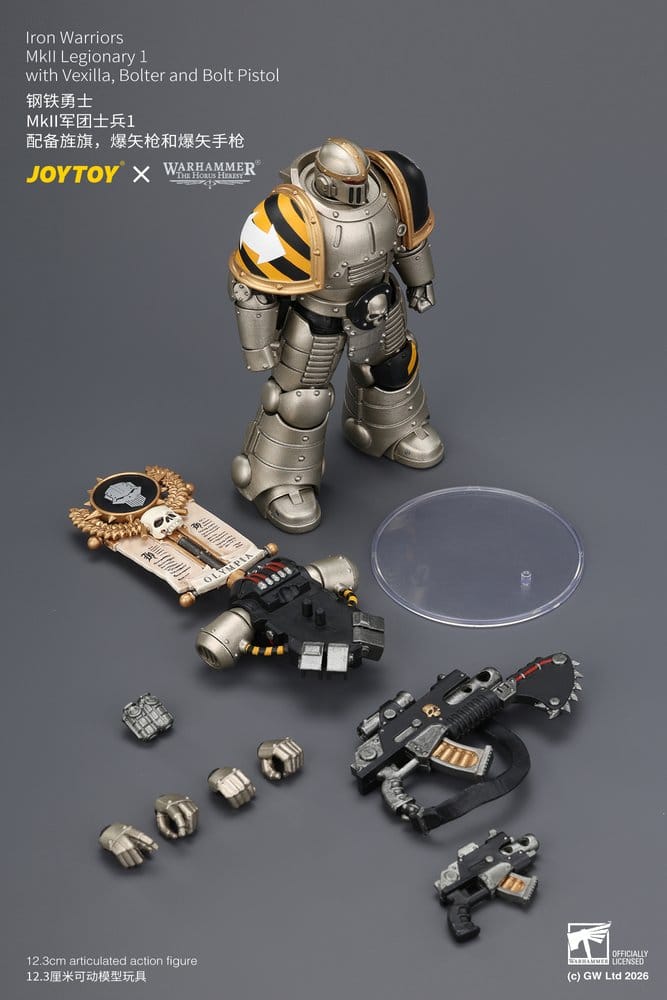 Warhammer The Horus Heresy figurine Iron Warriors MkII Legionary 1 12 cm
