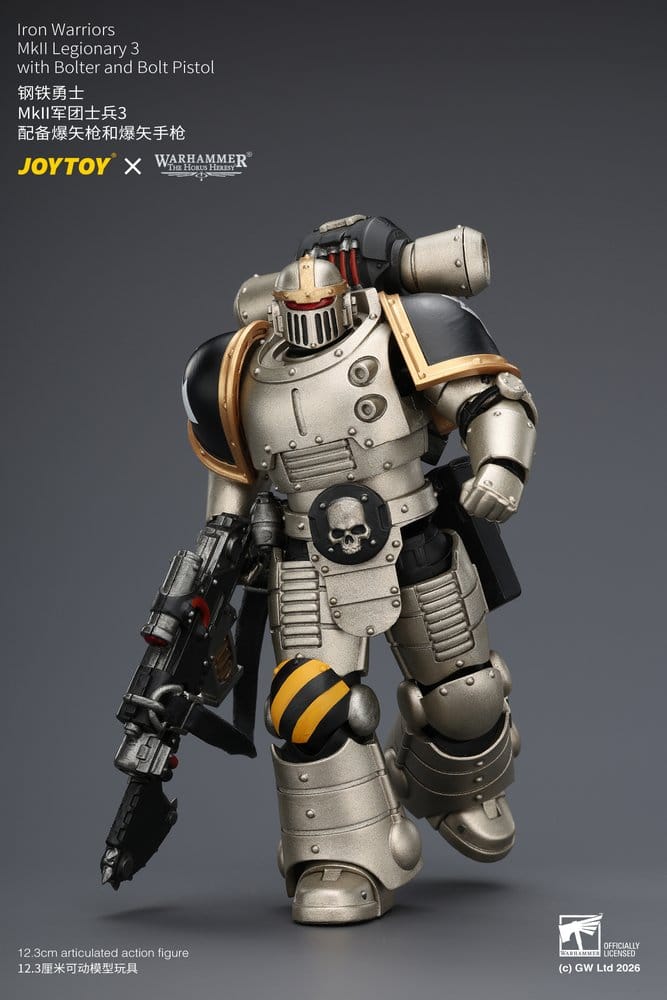Warhammer The Horus Heresy figurine Iron Warriors MkII Legionary 3 12 cm