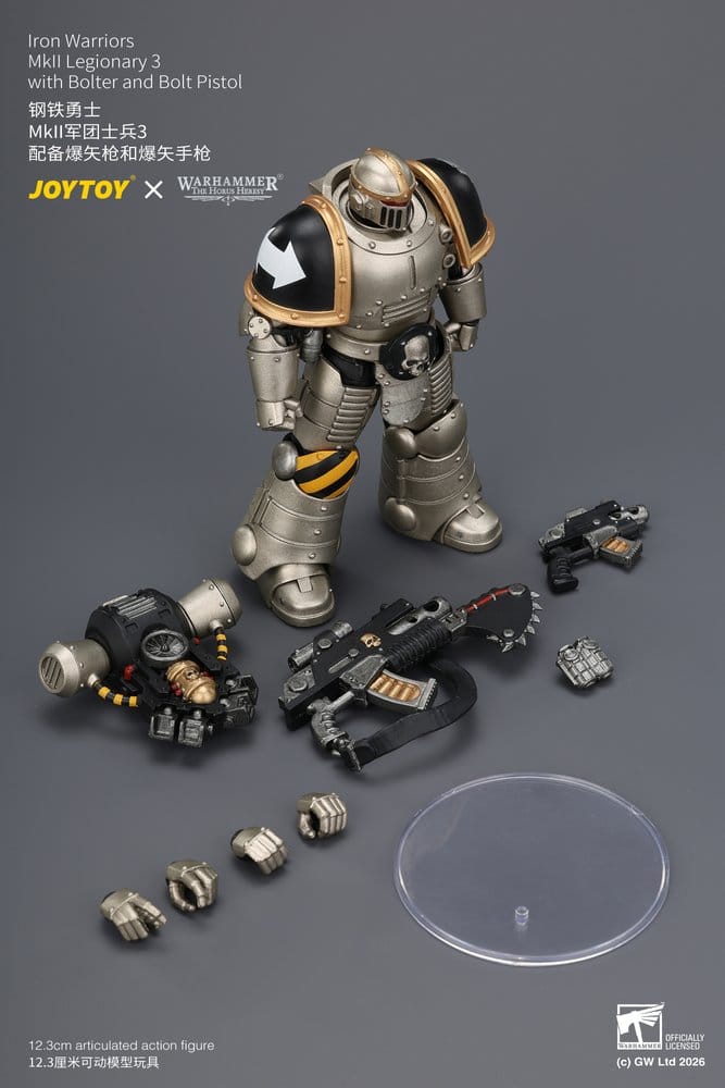 Warhammer The Horus Heresy figurine Iron Warriors MkII Legionary 3 12 cm