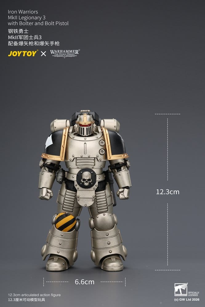 Warhammer The Horus Heresy figurine Iron Warriors MkII Legionary 3 12 cm