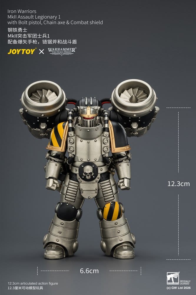 Warhammer The Horus Heresy figurine Iron Warriors MkII Assault Legionary 1 12 cm