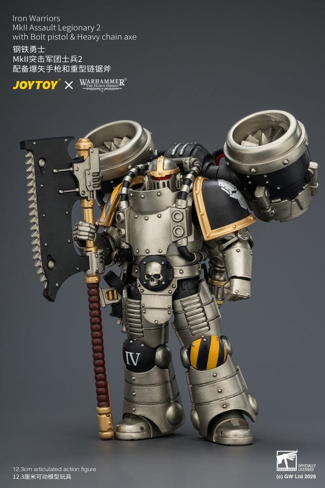 Warhammer The Horus Heresy figurine Iron Warriors MkII Assault Legionary 2 12 cm