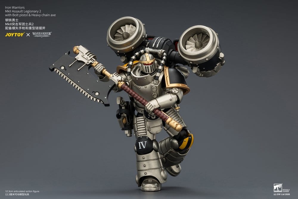 Warhammer The Horus Heresy figurine Iron Warriors MkII Assault Legionary 2 12 cm