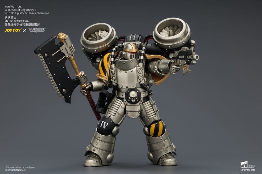 Warhammer The Horus Heresy figurine Iron Warriors MkII Assault Legionary 2 12 cm