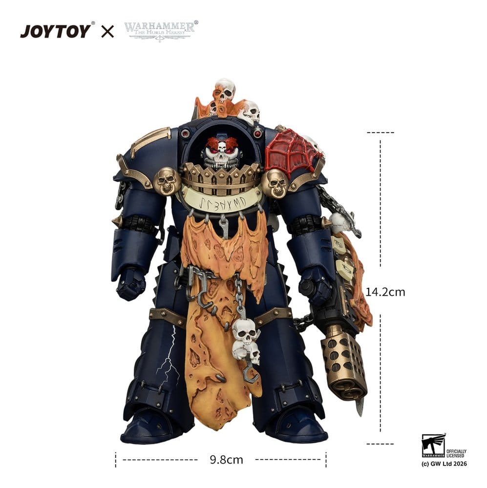 Warhammer The Horus Heresy figurine Night Lords Contekar Terminator Dissident 14 cm