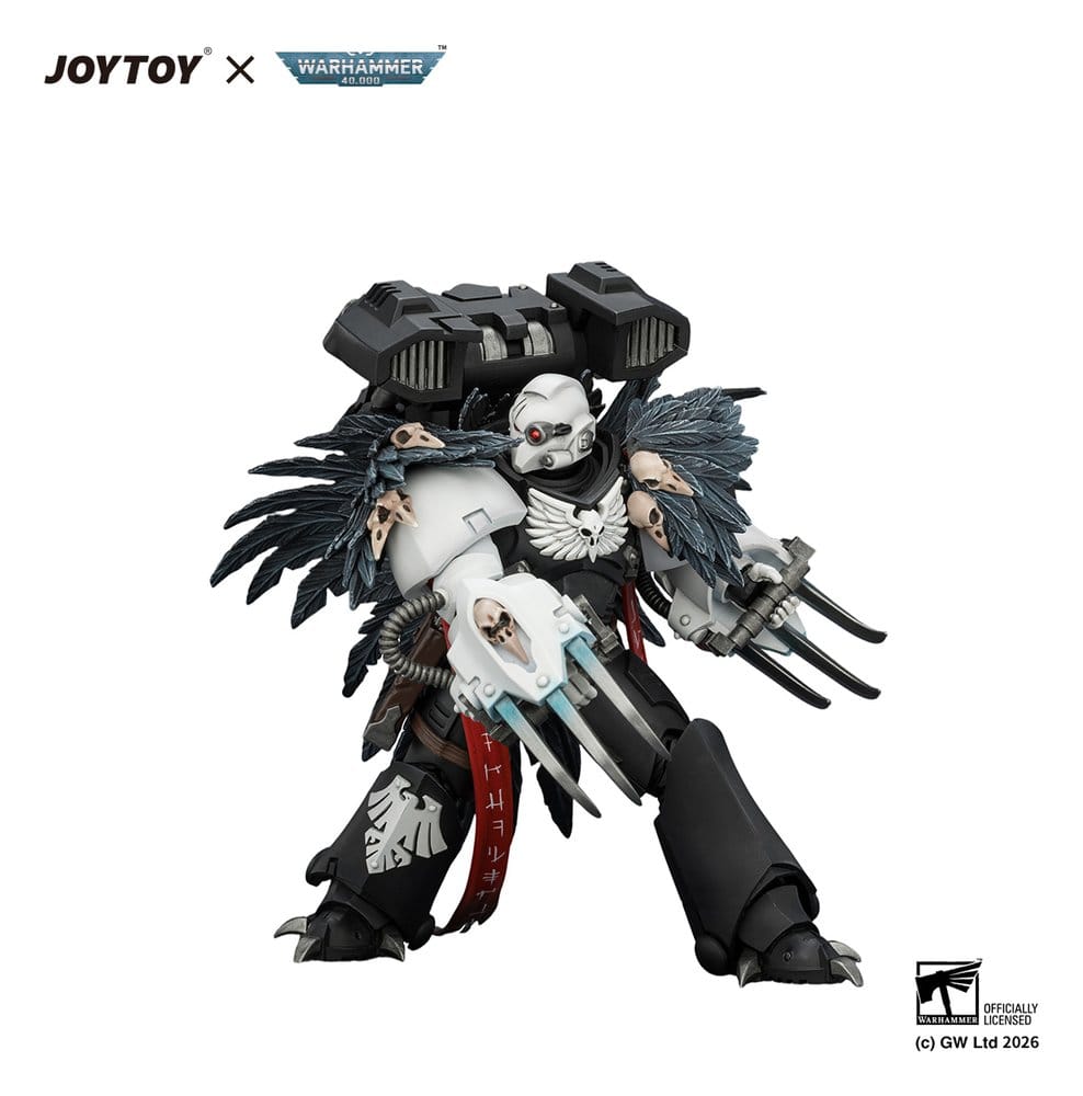 Warhammer figurine Raven Guard Chapter Master Aethon Shaan 13 cm