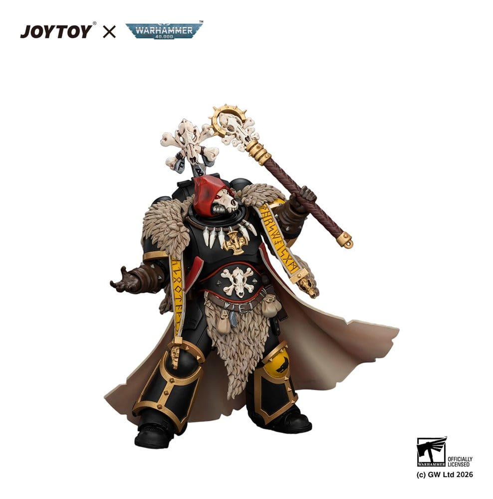 Warhammer figurine Space Wolves Wolf Priest 12 cm