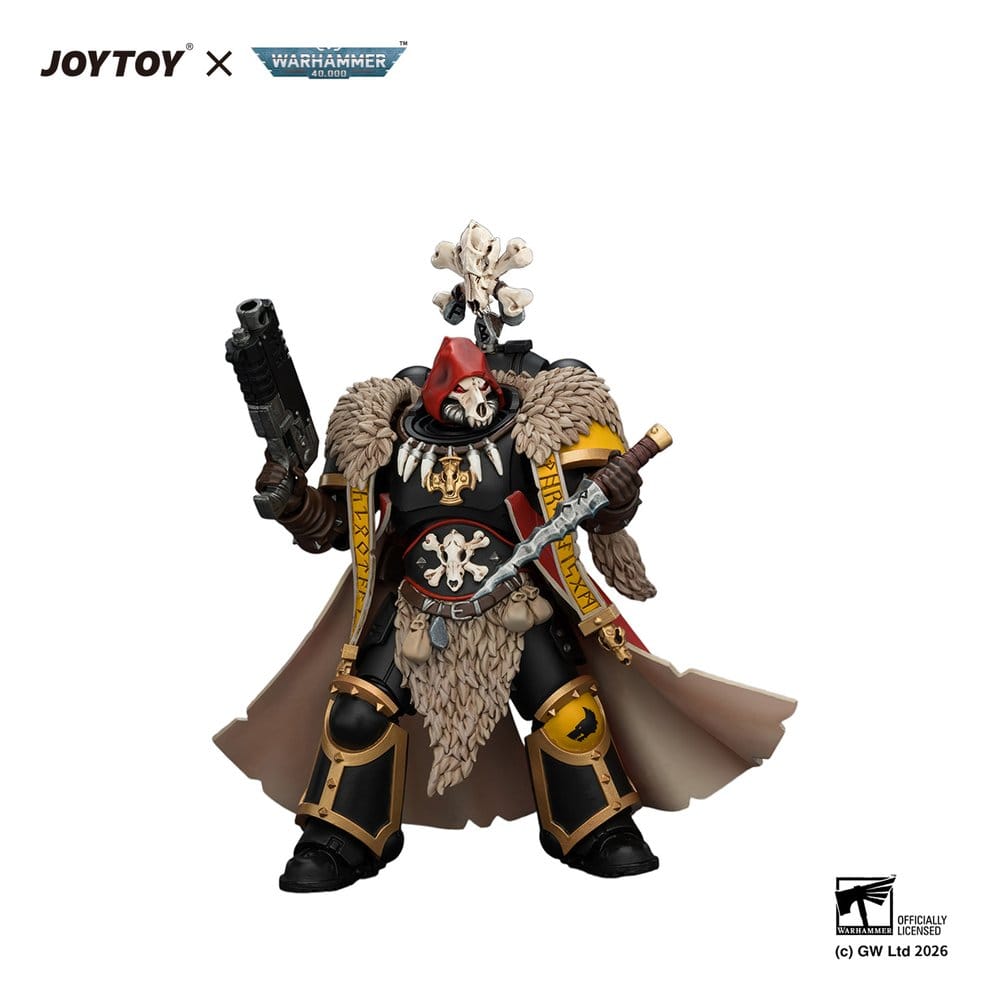 Warhammer figurine Space Wolves Wolf Priest 12 cm