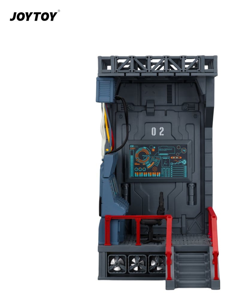 Dark Source Vitrine Diorama Style Hangar 02