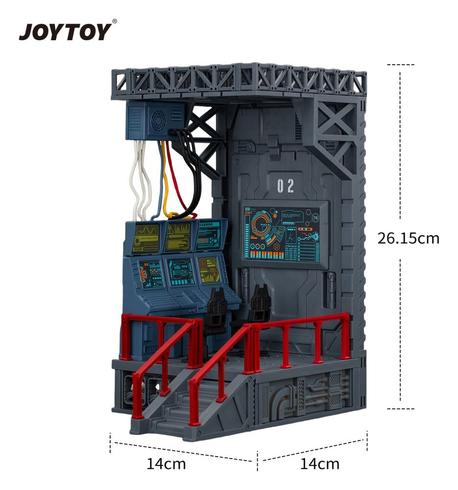 Dark Source Vitrine Diorama Style Hangar 02