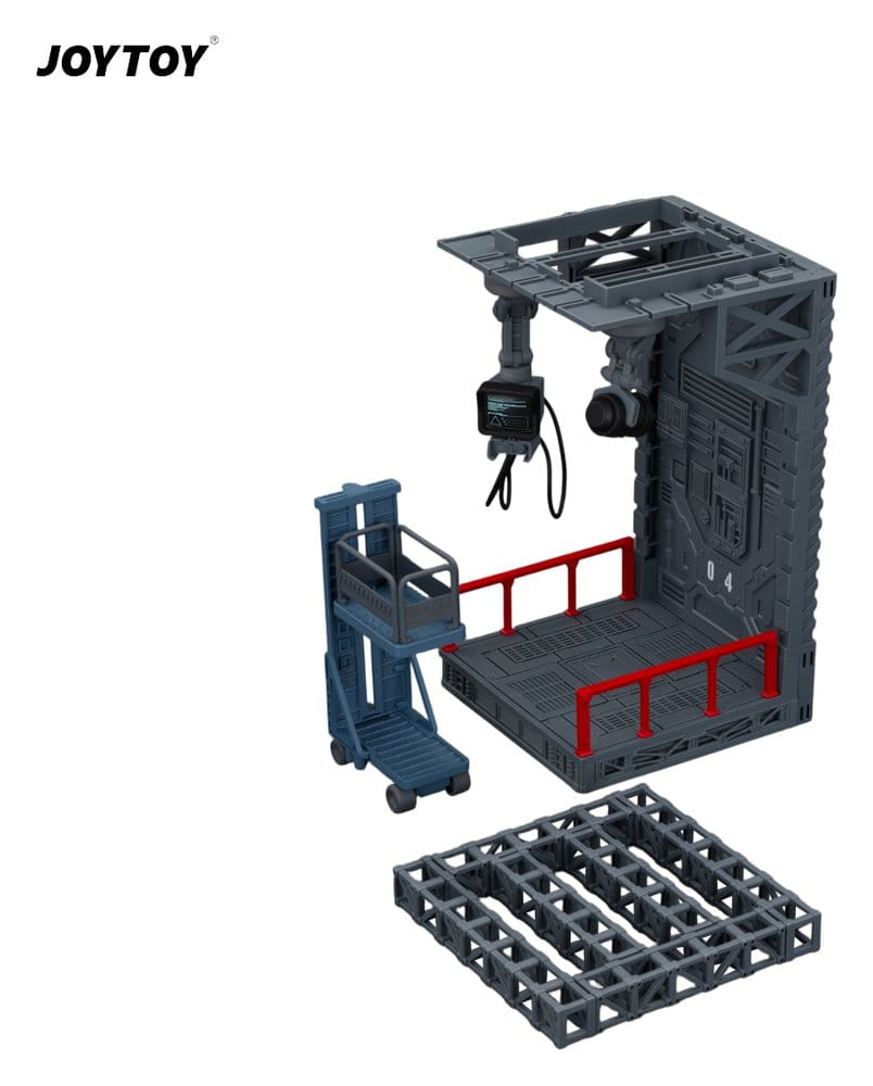 Dark Source Vitrine Diorama Style Hangar 04