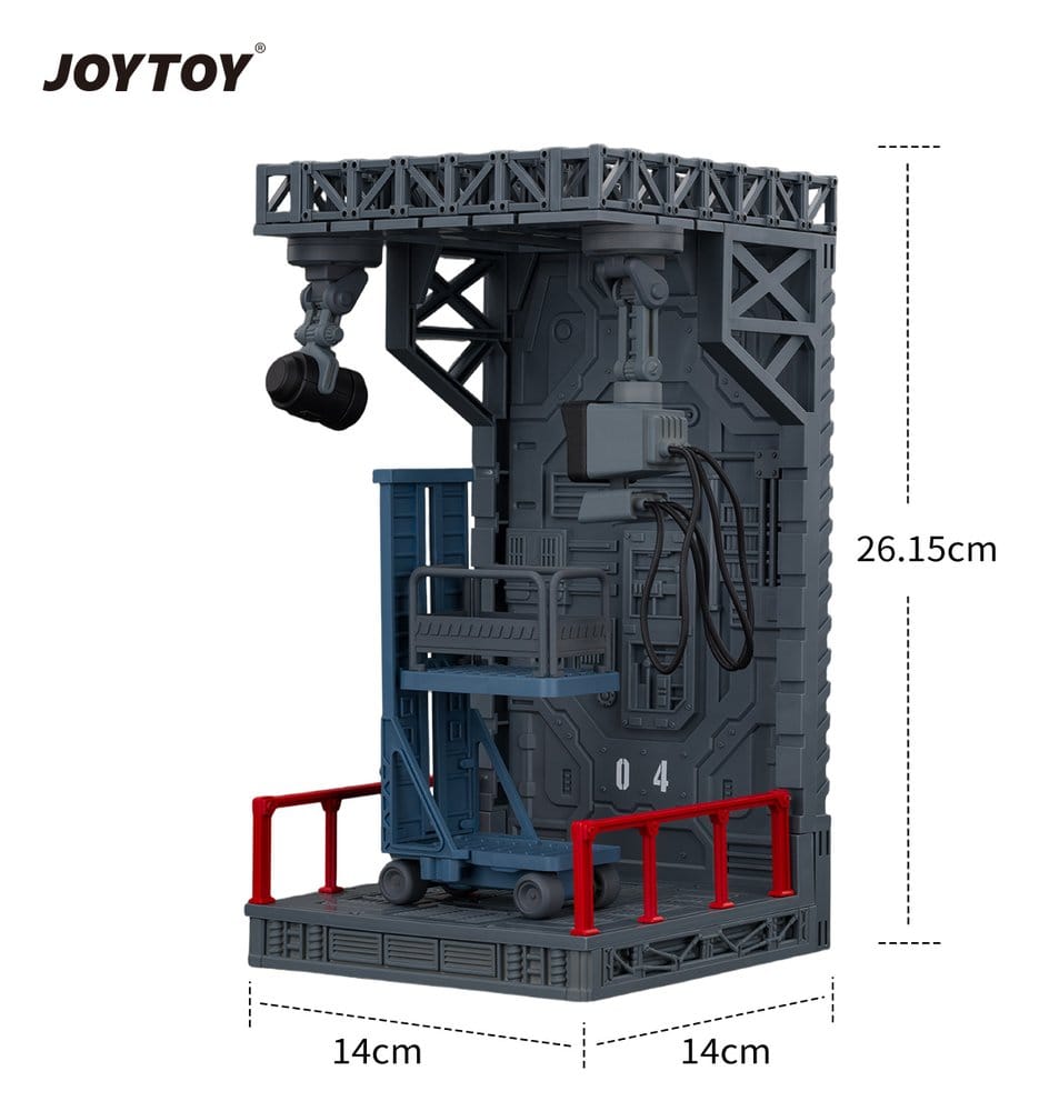 Dark Source Vitrine Diorama Style Hangar 04