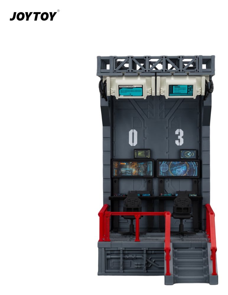 Dark Source Vitrine Diorama Style Hangar 03