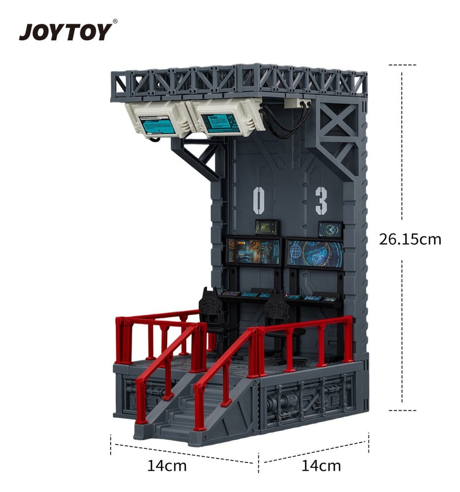 Dark Source Vitrine Diorama Style Hangar 03