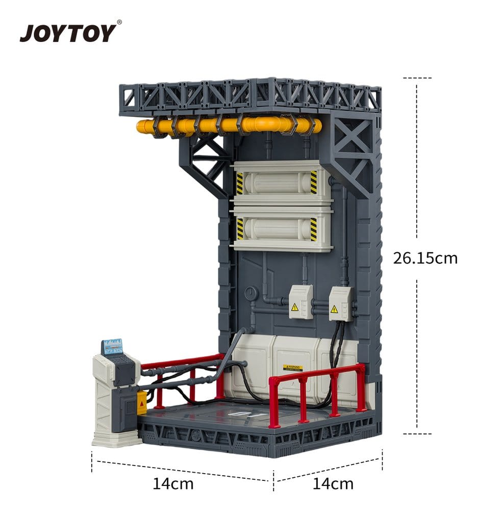 Dark Source Vitrine Diorama Style Hangar 01