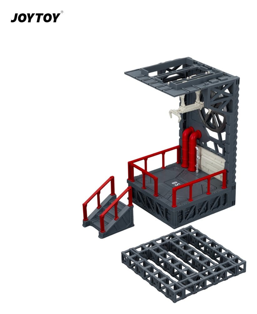 Dark Source Vitrine Diorama Style Hangar 05