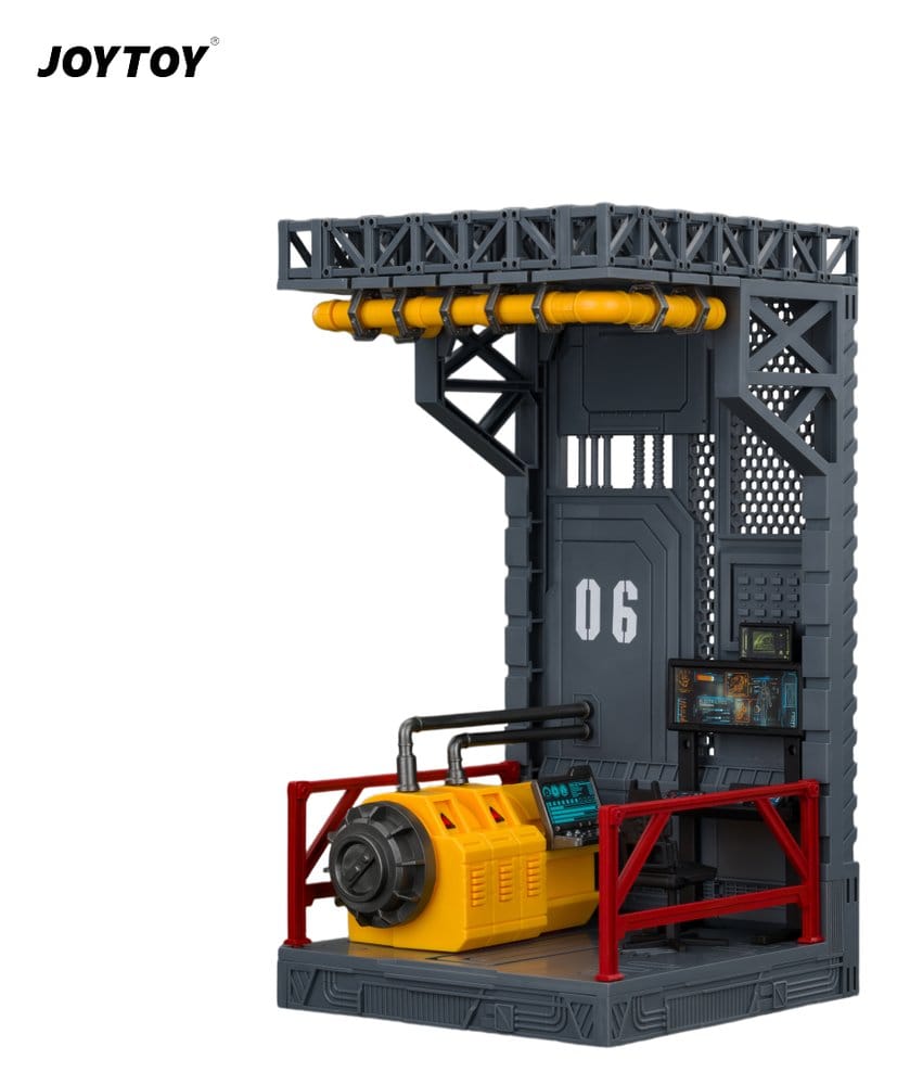 Dark Source Vitrine Diorama Style Hangar 06