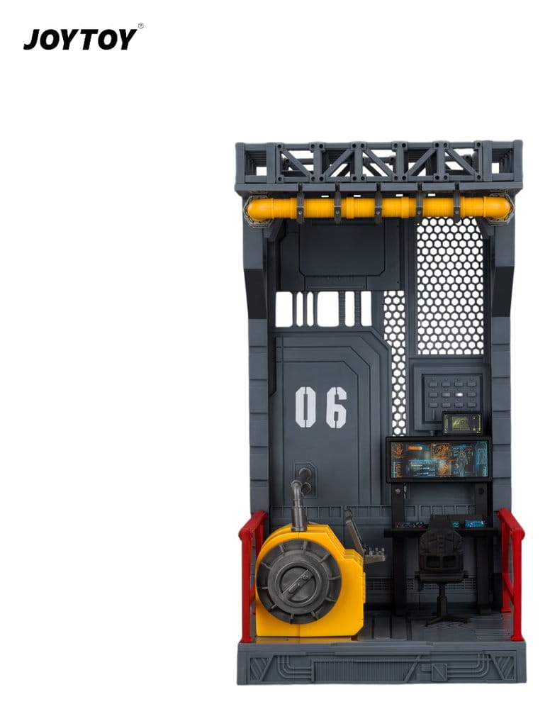 Dark Source Vitrine Diorama Style Hangar 06