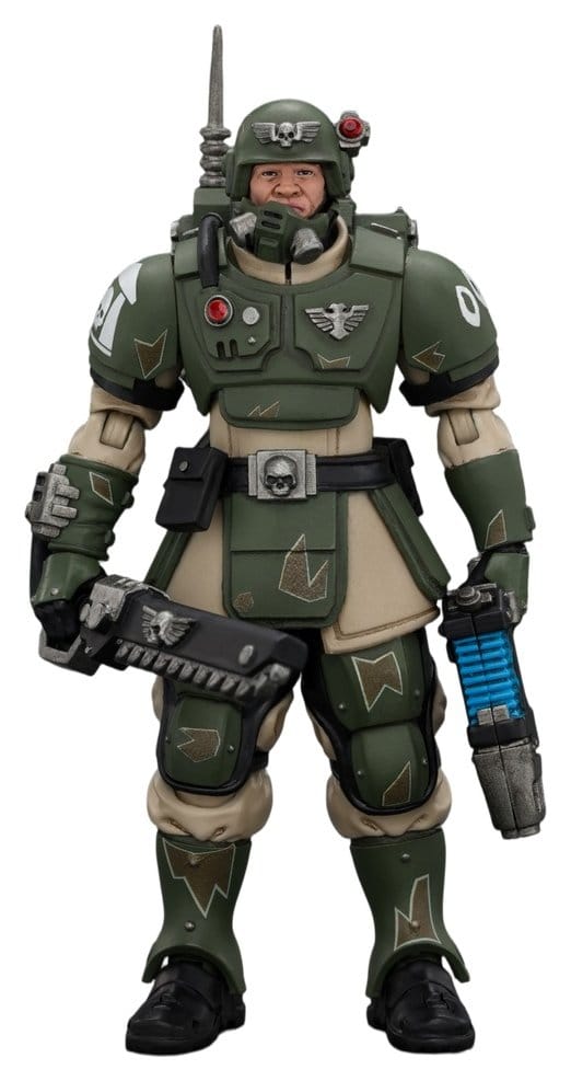 Warhammer figurine Astra Militarum Kasrkin 1 with Chainsword and Plasma Pistol
